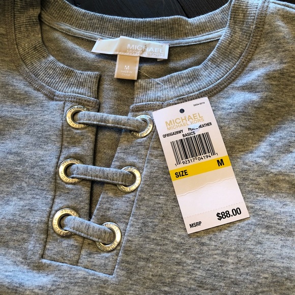 Michael Kors Tops - Michael Kors grey sweatshirt